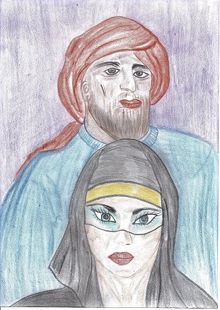 coppia musulmana